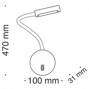 Бра Maytoni Stem C035WL-L3CH3K в Ноябрьске - noyabrsk.mebel24.online | фото 6