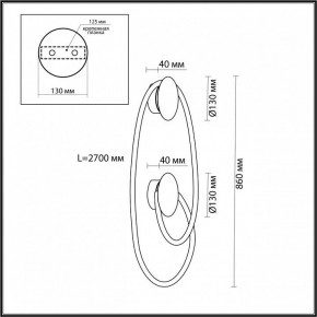 Бра Odeon Light Corda 4391/30WL в Ноябрьске - noyabrsk.mebel24.online | фото 4