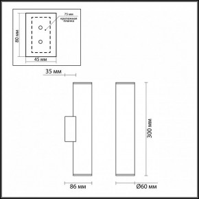 Бра Odeon Light Dario 3833/2WA в Ноябрьске - noyabrsk.mebel24.online | фото 4