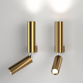 Бра с подсветкой Eurosvet Pitch 40020/1 LED латунь в Ноябрьске - noyabrsk.mebel24.online | фото 2