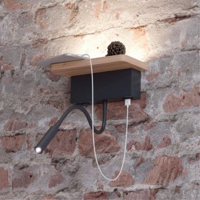 Бра с полкой Odeon Light Woody 3868/8WL в Ноябрьске - noyabrsk.mebel24.online | фото 5