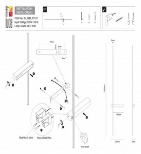 Бра ST-Luce Astente SL1589.111.01 в Ноябрьске - noyabrsk.mebel24.online | фото 4