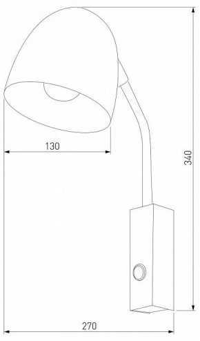 Бра TK Lighting Soho 4167 Soho Black в Ноябрьске - noyabrsk.mebel24.online | фото 2