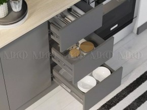 ЧЕЛСИ Кухонный гарнитур 2,0 м (Графит) в Ноябрьске - noyabrsk.mebel24.online | фото 2