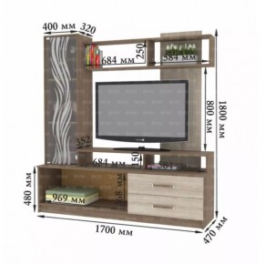ДАРЬЯ Гостиная (Крафт серый/Крафт белый) в Ноябрьске - noyabrsk.mebel24.online | фото 8