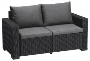 Диван Калифорния 2-х местный (California 2 Sofa), графит в Ноябрьске - noyabrsk.mebel24.online | фото 2