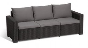 Диван Калифорния 3-х местный (California 3 Sofa), графит в Ноябрьске - noyabrsk.mebel24.online | фото 2