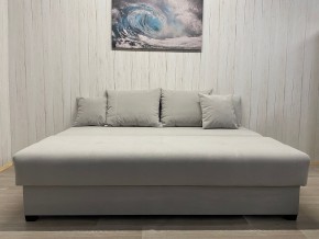 Диван Комфорт-1 (НПБ) велюр Luma 13 св.серый в Ноябрьске - noyabrsk.mebel24.online | фото 3