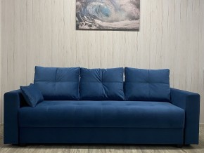Диван Комфорт-5 (НПБ) велюр Modus 18 синий в Ноябрьске - noyabrsk.mebel24.online | фото
