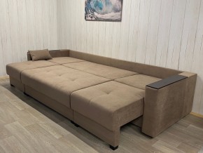 Диван Комфорт-6 модульный 2+1К+1К (НПБ+МДФ) велюр Vega 22 в Ноябрьске - noyabrsk.mebel24.online | фото 3