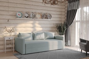 Диван-кровать Вало мятно-серый, ткань рогожка в Ноябрьске - noyabrsk.mebel24.online | фото 2