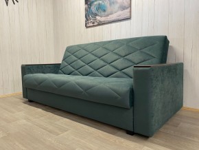 Диван Престиж-15 (НПБ+МДФ) велюр Sensey bottle green в Ноябрьске - noyabrsk.mebel24.online | фото 3