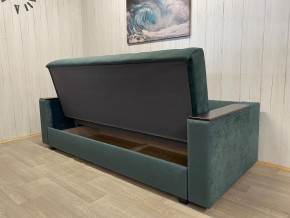 Диван Престиж-15 (НПБ+МДФ) велюр Sensey bottle green в Ноябрьске - noyabrsk.mebel24.online | фото 5