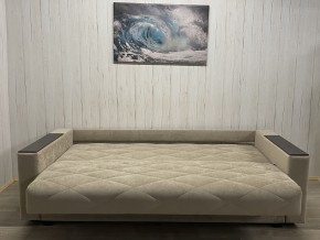 Диван Престиж-15 (НПБ+МДФ) велюр Sensey moonlight в Ноябрьске - noyabrsk.mebel24.online | фото 4