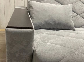 Диван Престиж-15 (НПБ+МДФ) велюр Sensey silver в Ноябрьске - noyabrsk.mebel24.online | фото 6