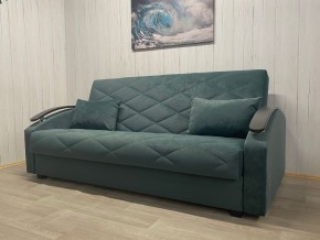 Диван Престиж-16 (НПБ+МДФ) велюр Sensey bottle green в Ноябрьске - noyabrsk.mebel24.online | фото