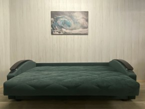 Диван Престиж-16 (НПБ+МДФ) велюр Sensey bottle green в Ноябрьске - noyabrsk.mebel24.online | фото 3