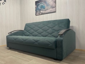 Диван Престиж-16 (НПБ+МДФ) велюр Sensey bottle green в Ноябрьске - noyabrsk.mebel24.online | фото 4