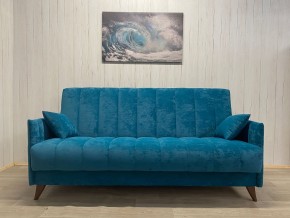Диван Престиж-3 (НПБ) велюр Sensey izumrud в Ноябрьске - noyabrsk.mebel24.online | фото