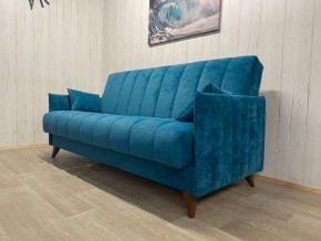 Диван Престиж-3 (НПБ) велюр Sensey izumrud в Ноябрьске - noyabrsk.mebel24.online | фото 2