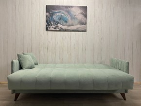 Диван Престиж-3 (НПБ) велюр Sensey mist green в Ноябрьске - noyabrsk.mebel24.online | фото 3