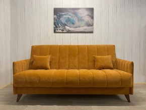 Диван Престиж-3 (НПБ) велюр Sensey terracotta в Ноябрьске - noyabrsk.mebel24.online | фото 2