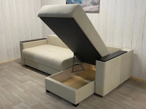 Диван угловой Комфорт-3 (НПБ+МДФ) велюр Luma 01 в Ноябрьске - noyabrsk.mebel24.online | фото 8