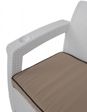 Диван Yalta Premium Sofa 2 Set (Ялта) белый (+подушки под спину) в Ноябрьске - noyabrsk.mebel24.online | фото 2