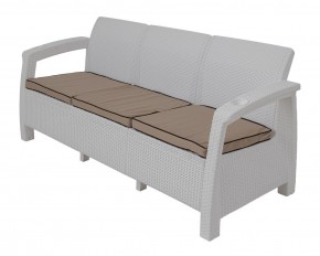 Диван Yalta Premium Sofa 3 Set (Ялта) белый (+подушки под спину) в Ноябрьске - noyabrsk.mebel24.online | фото 1
