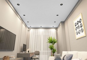DK2120-BK Встраиваемый светильник, IP 20, 50 Вт, GU10, черный, алюминий в Ноябрьске - noyabrsk.mebel24.online | фото 2