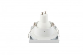 DK3014-WH Встраиваемый светильник влагозащ., IP 44, 50 Вт, GU10, белый, алюминий в Ноябрьске - noyabrsk.mebel24.online | фото 5