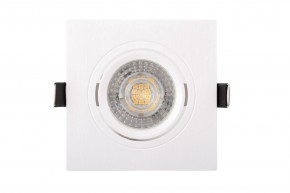 DK3021-WH Встраиваемый светильник, IP 20, 10 Вт, GU5.3, LED, белый, пластик в Ноябрьске - noyabrsk.mebel24.online | фото 1