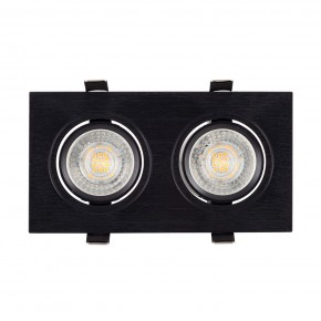 DK3022-BK Встраиваемый светильник, IP 20, 10 Вт, GU5.3, LED, черный, пластик в Ноябрьске - noyabrsk.mebel24.online | фото 2