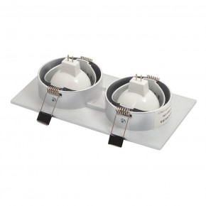 DK3022-CM Встраиваемый светильник, IP 20, 10 Вт, GU5.3, LED, серый, пластик в Ноябрьске - noyabrsk.mebel24.online | фото 4