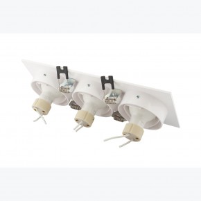 DK3023-WH Встраиваемый светильник, IP 20, 10 Вт, GU5.3, LED, белый, пластик в Ноябрьске - noyabrsk.mebel24.online | фото 4
