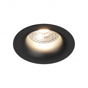 DK3024-BK Встраиваемый светильник, IP 20, 10 Вт, GU5.3, LED, черный, пластик в Ноябрьске - noyabrsk.mebel24.online | фото 1