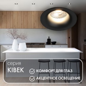 DK3024-BK Встраиваемый светильник, IP 20, 10 Вт, GU5.3, LED, черный, пластик в Ноябрьске - noyabrsk.mebel24.online | фото 3