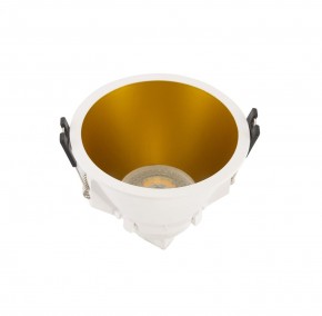 DK3026-WG Встраиваемый светильник, IP 20, 10 Вт, GU5.3, LED, белый/золотой, пластик в Ноябрьске - noyabrsk.mebel24.online | фото 2