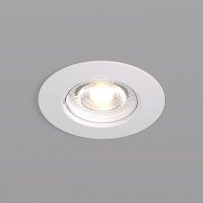 DK3028-WH Встраиваемый светильник, IP 20, 10 Вт, GU5.3, LED, белый, пластик в Ноябрьске - noyabrsk.mebel24.online | фото 1