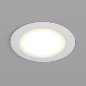 DK3048-WH Встраиваемый светильник, IP 20, 7Вт, LED, белый, пластик в Ноябрьске - noyabrsk.mebel24.online | фото 1
