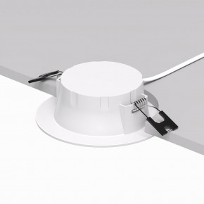 DK3048-WH Встраиваемый светильник, IP 20, 7Вт, LED, белый, пластик в Ноябрьске - noyabrsk.mebel24.online | фото 2