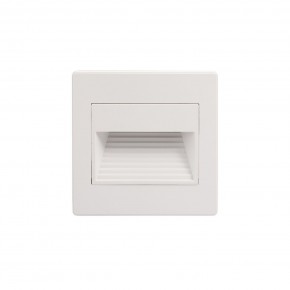 DK3050-WH Светильник встраиваемый в стену, IP 20, LED 3000, 1 Вт, белый, пластик в Ноябрьске - noyabrsk.mebel24.online | фото 3