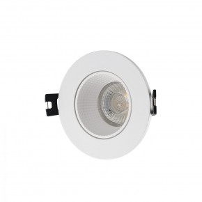 DK3061-WH Встраиваемый светильник, IP 20, 10 Вт, GU5.3, LED, белый/белый, пластик в Ноябрьске - noyabrsk.mebel24.online | фото 1