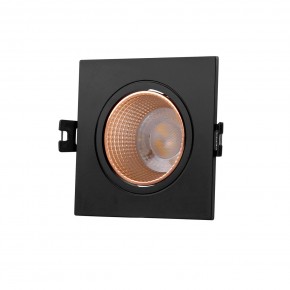 DK3071-BBR Встраиваемый светильник, IP 20, 10 Вт, GU5.3, LED, черный/бронзовый, пластик в Ноябрьске - noyabrsk.mebel24.online | фото