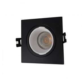 DK3071-BK+WH Встраиваемый светильник, IP 20, 10 Вт, GU5.3, LED, черный/белый, пластик в Ноябрьске - noyabrsk.mebel24.online | фото