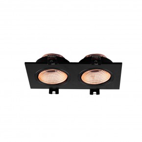 DK3072-BBR Встраиваемый светильник, IP 20, 10 Вт, GU5.3, LED, черный/бронзовый, пластик в Ноябрьске - noyabrsk.mebel24.online | фото 2