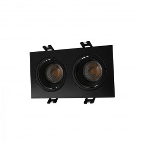 DK3072-BK Встраиваемый светильник, IP 20, 10 Вт, GU5.3, LED, черный/черный, пластик в Ноябрьске - noyabrsk.mebel24.online | фото 1