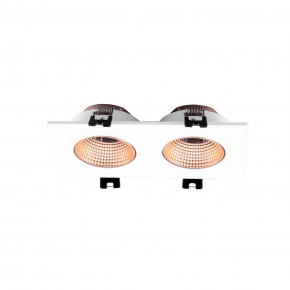 DK3072-WBR Встраиваемый светильник, IP 20, 10 Вт, GU5.3, LED, белый/бронзовый, пластик в Ноябрьске - noyabrsk.mebel24.online | фото 2