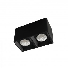 DK3085-BK+CH Светильник накладной IP 20, 10 Вт, GU5.3, LED, черный/хром, пластик в Ноябрьске - noyabrsk.mebel24.online | фото 1