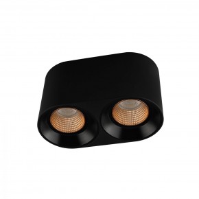 DK3096-BK+BR Светильник накладной IP 20, 10 Вт, GU5.3, LED, черный/бронзовый, пластик в Ноябрьске - noyabrsk.mebel24.online | фото